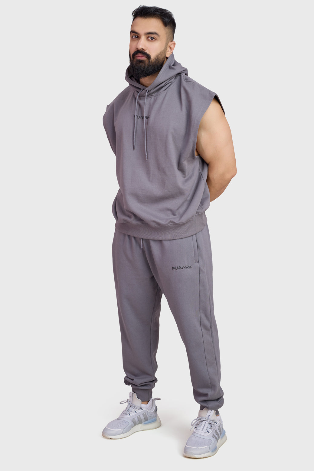 Signature Oversized Joggers Dark Grey