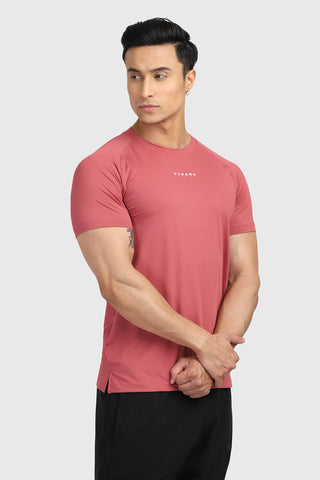 Sleek T-shirt Deep Red