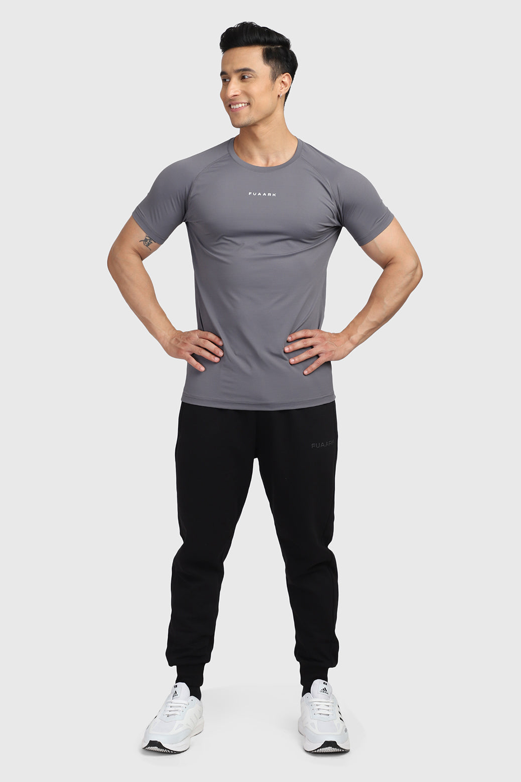 Sleek T-shirt Grey