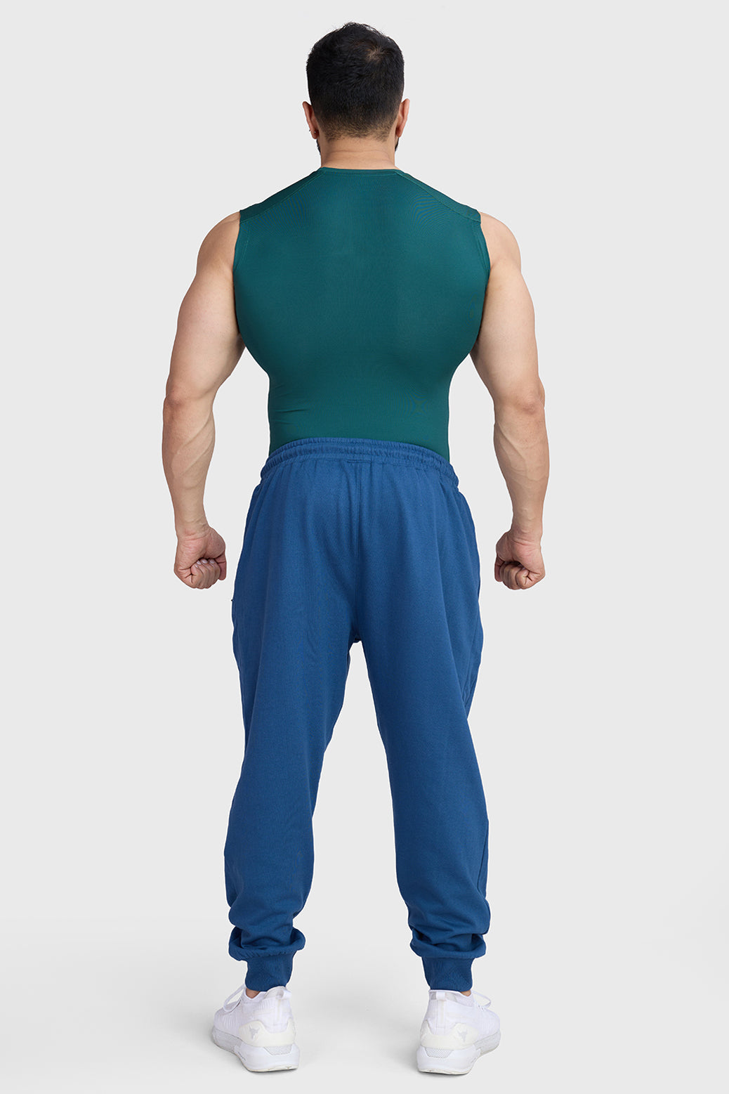 Compression Sleeveless Tank Emerald Green