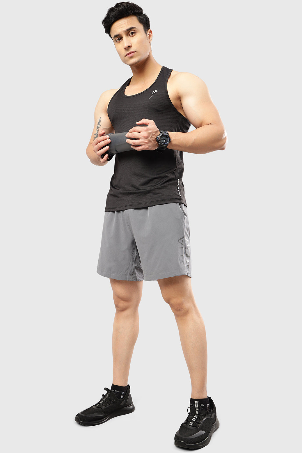 Buy Swift Shorts Grey for men online | Fuaark.com – FUAARK
