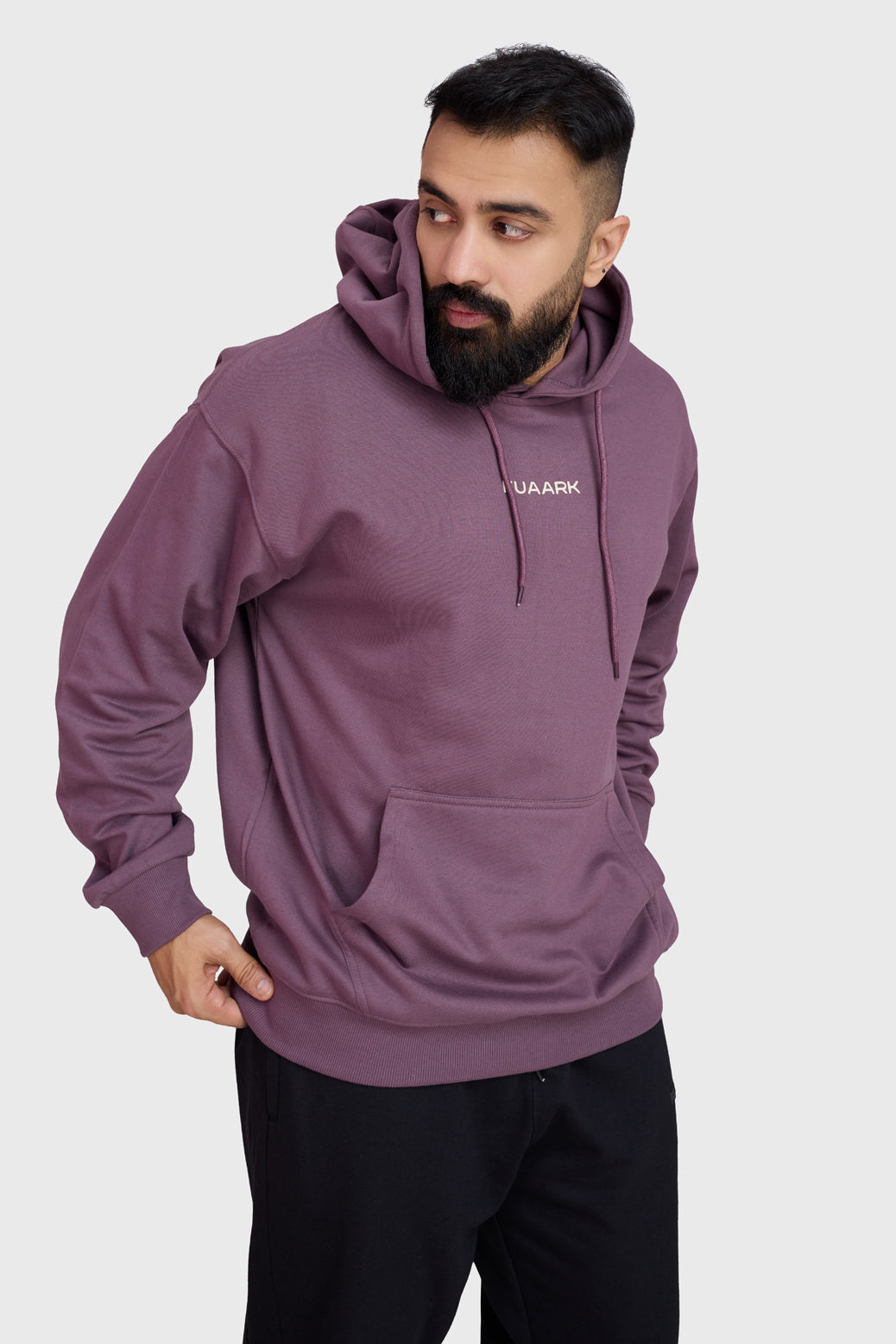 Signature Oversized Hoodie Mauve