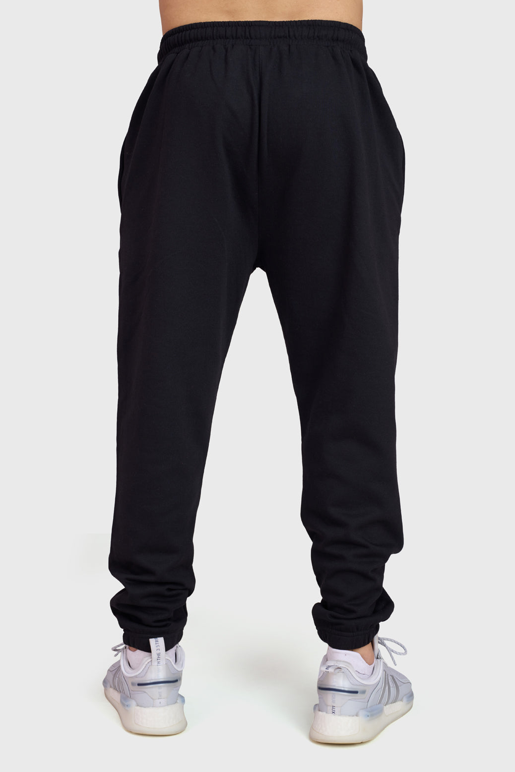 Signature Oversized Band Joggers Black