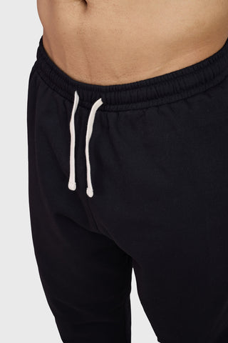 Signature Oversized Band Joggers Black