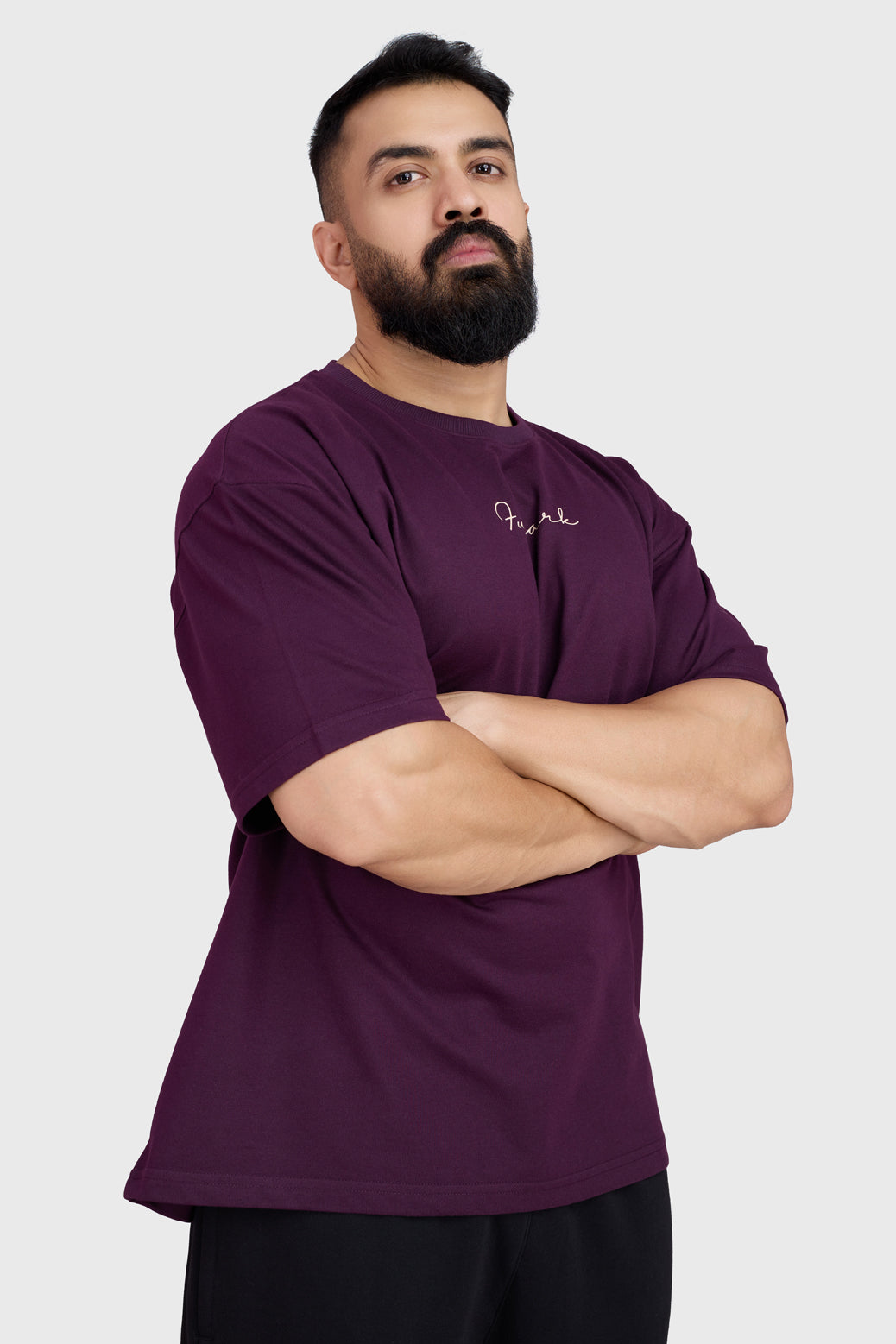 Weekend Oversized T-shirt Plum