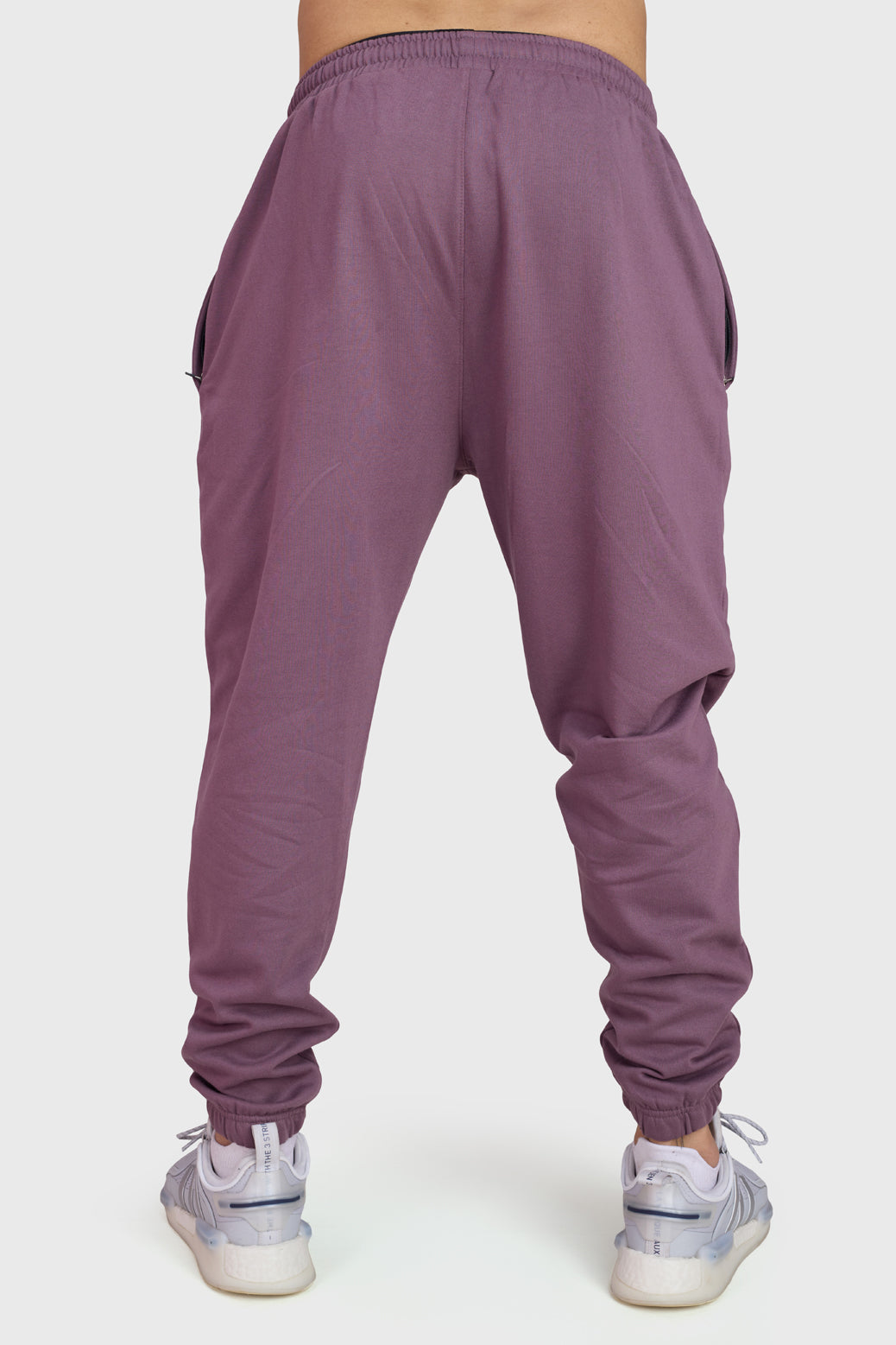 Signature Oversized Band Joggers Mauve