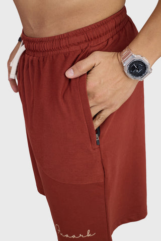 Weekend Oversized Shorts Rust