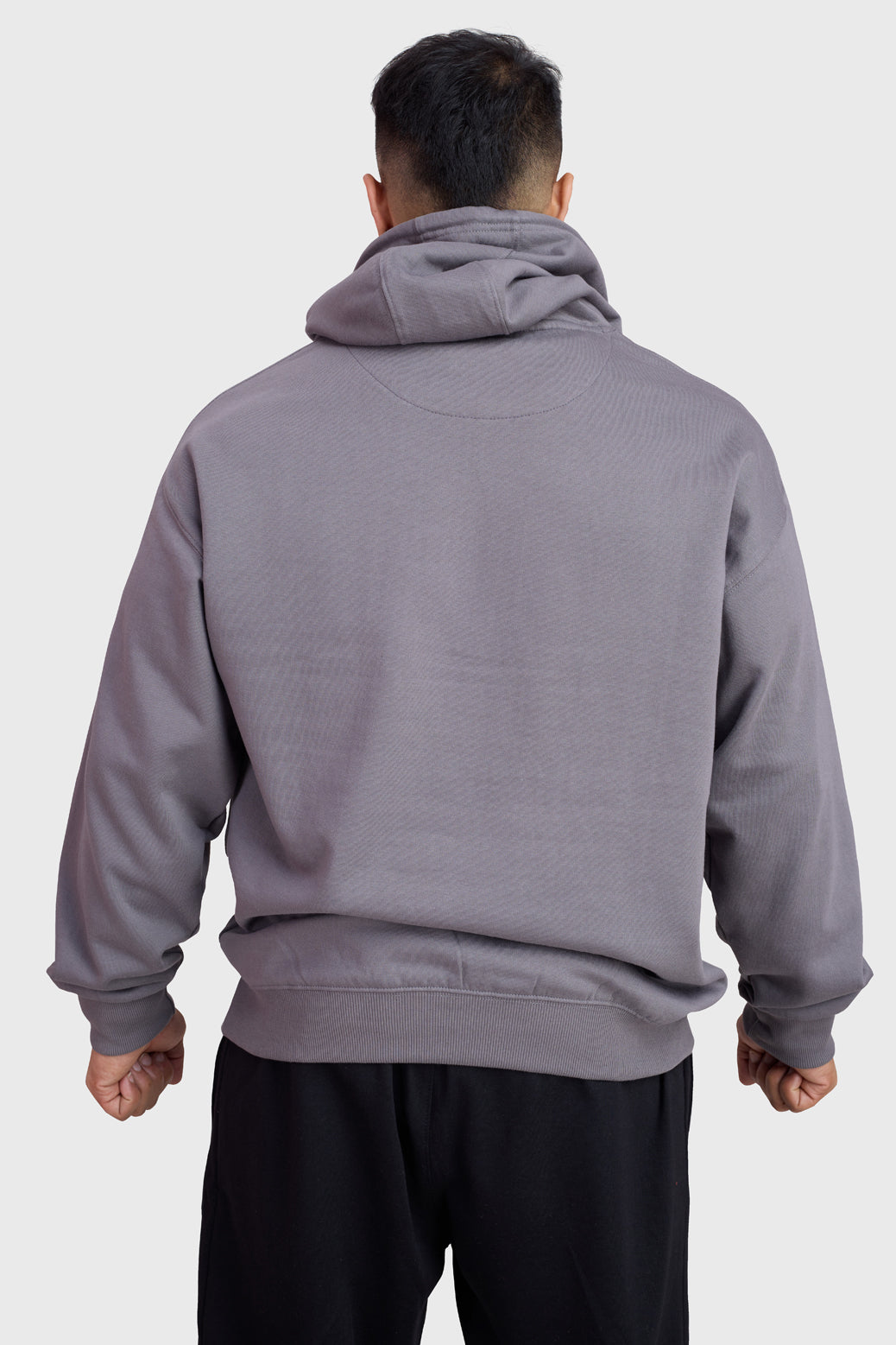 Signature Oversized Hoodie Dark Grey