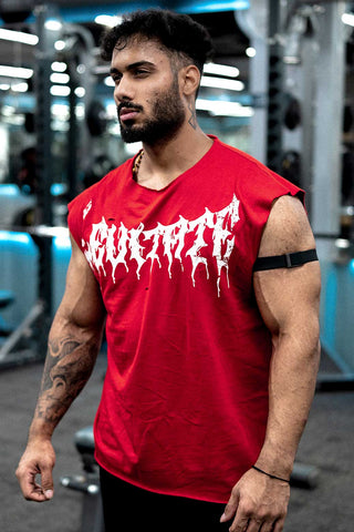 Raw Levitate Capsleeves Tank Red