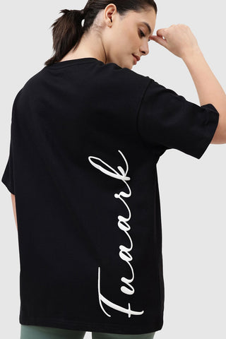 Bold Oversized T-shirt Black
