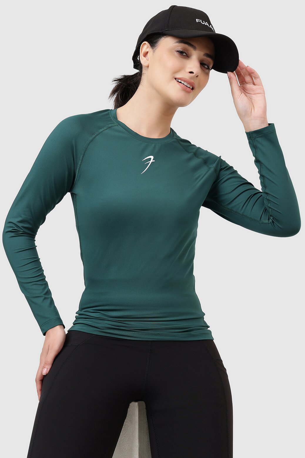 Compression Full T-shirt Emrald