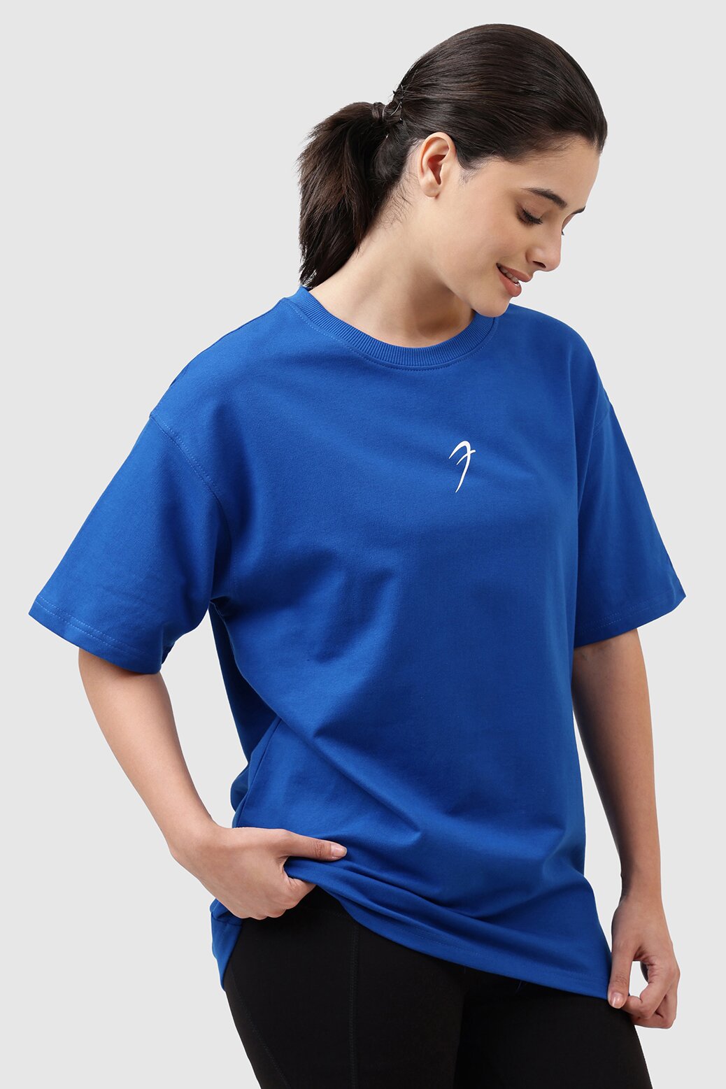 Ignite Oversized T-shirt Royal Blue