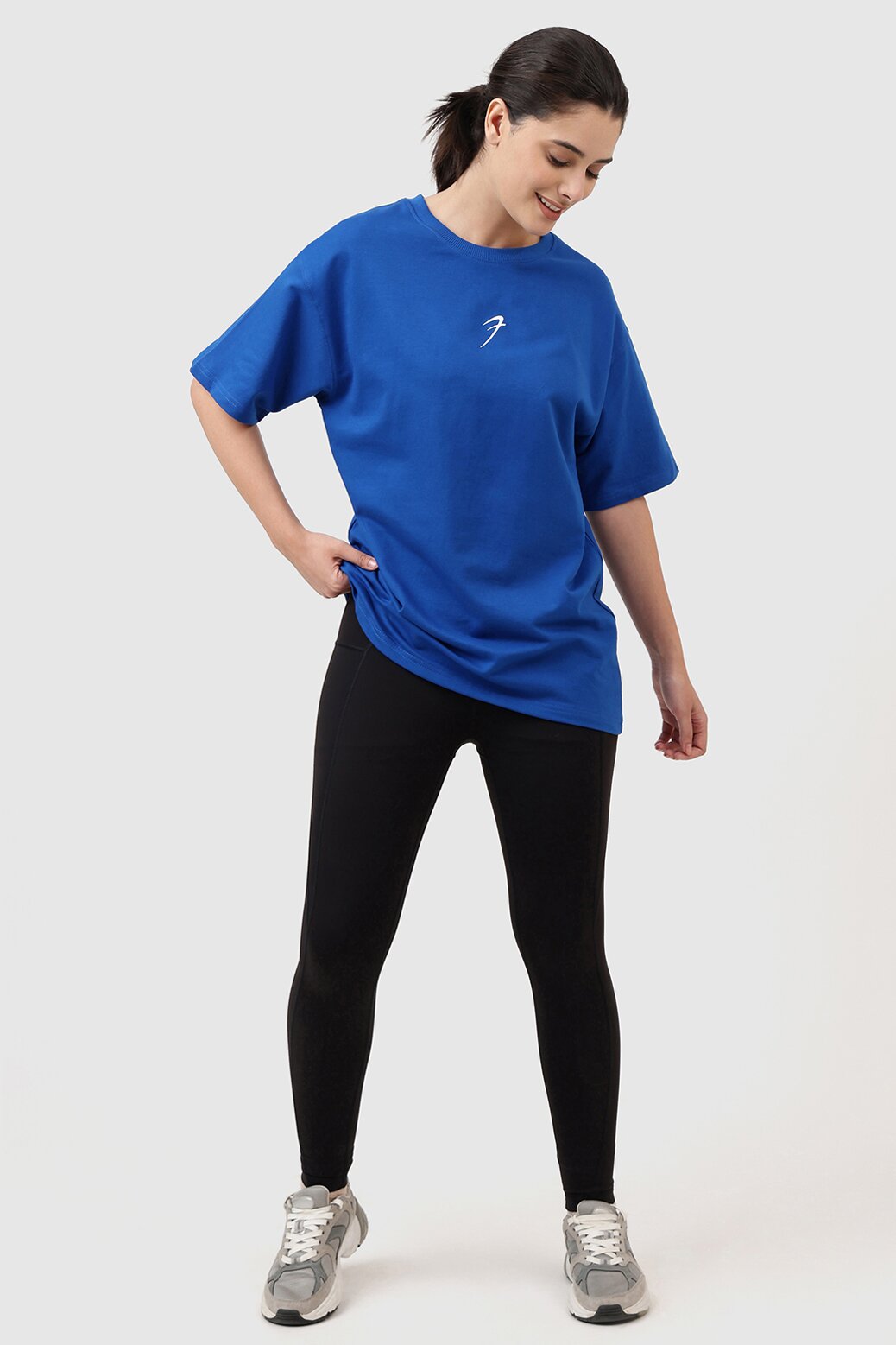Ignite Oversized T-shirt Royal Blue