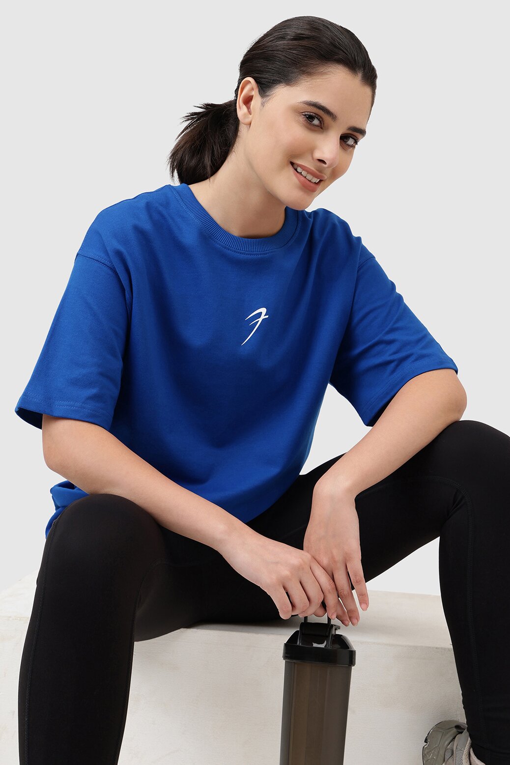 Ignite Oversized T-shirt Royal Blue