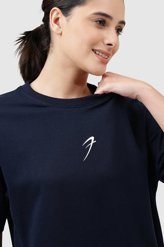 Ignite Oversized T-shirt Navy