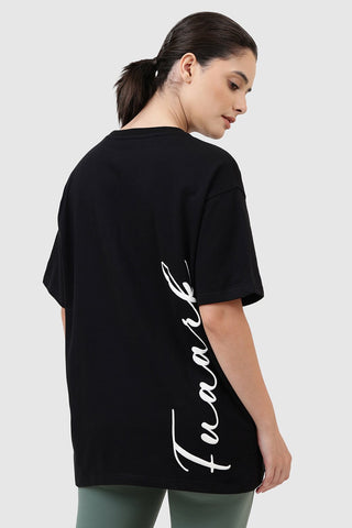 Bold Oversized T-shirt Black