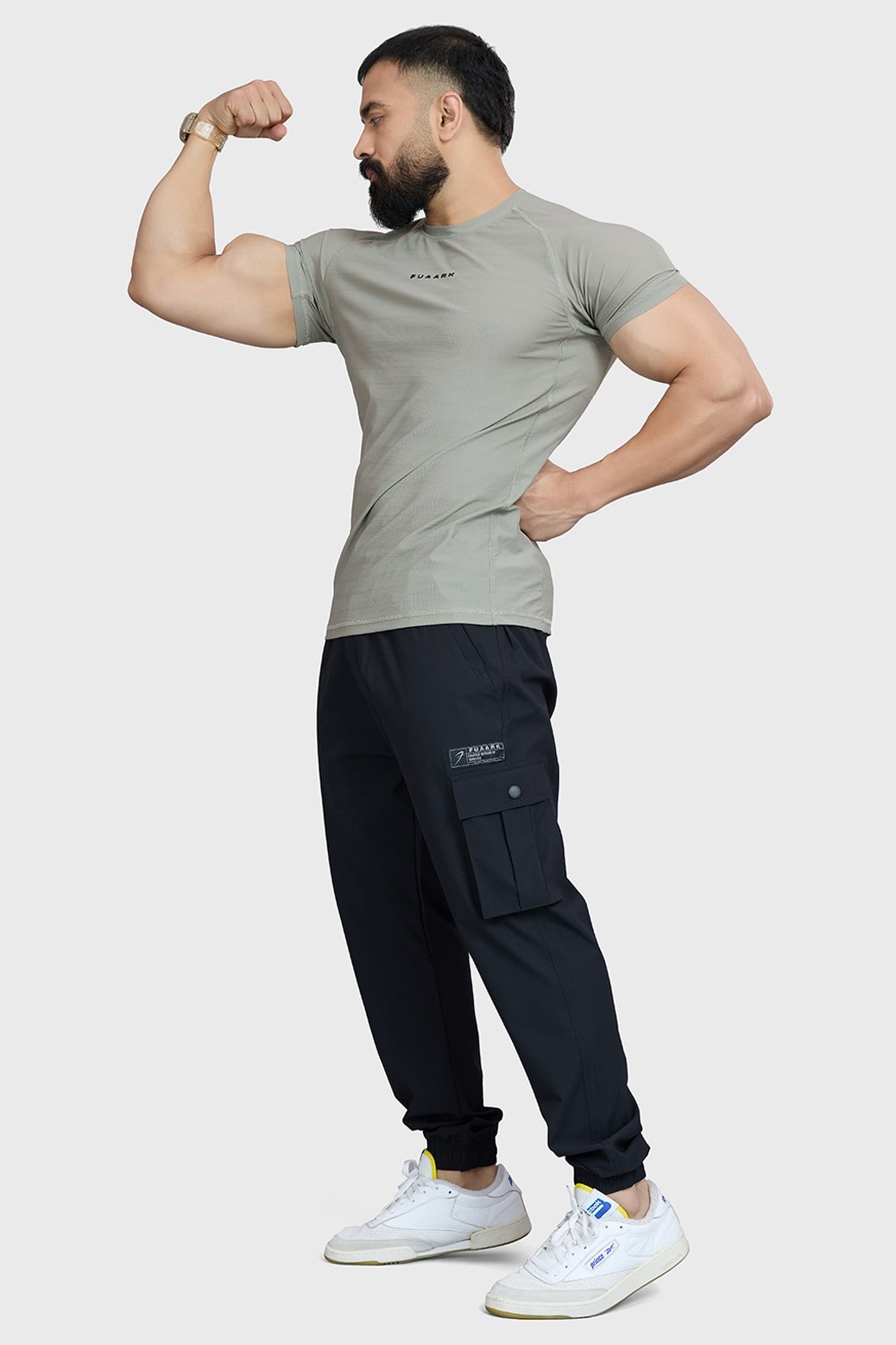 Blaze Nylon T-shirt Sage Green