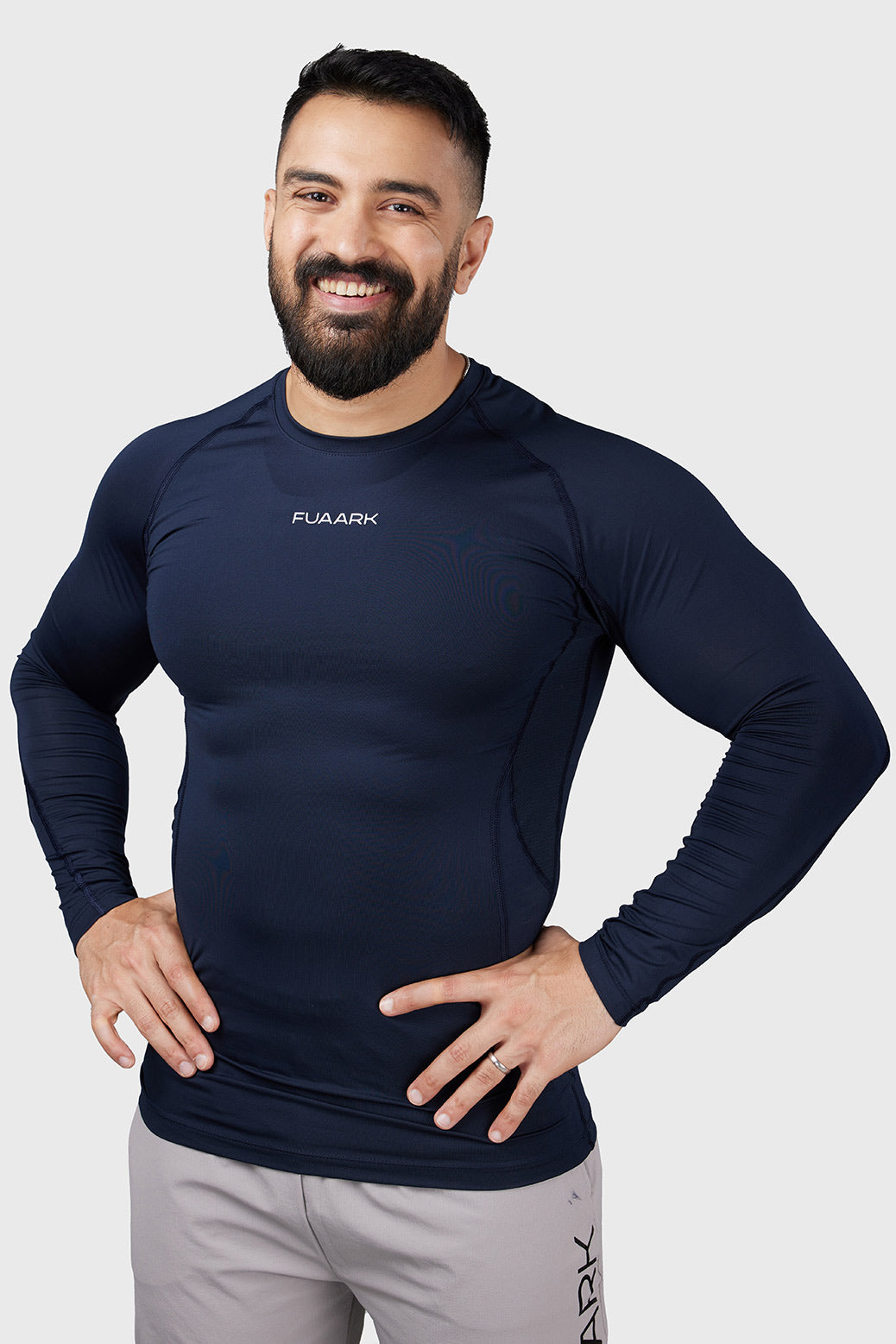 Compression 2.0 Full Sleeves T-shirt Navy