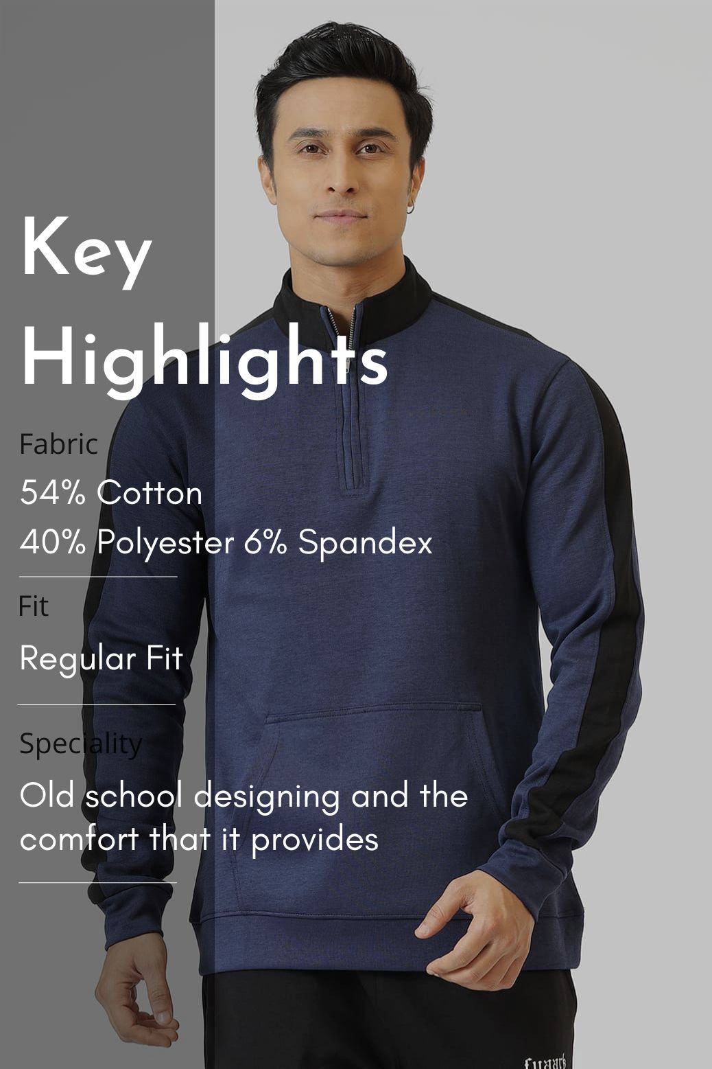 Alpine Pullover Navy