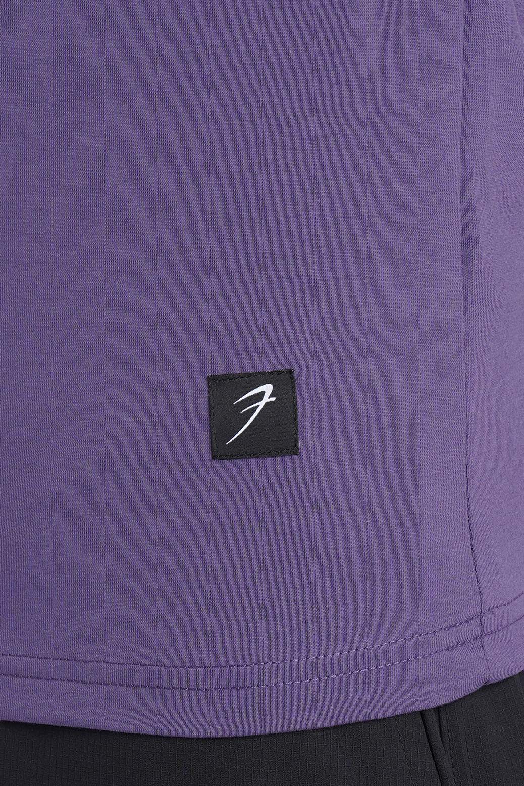 Legacy Scoop Neck T-shirt Purple