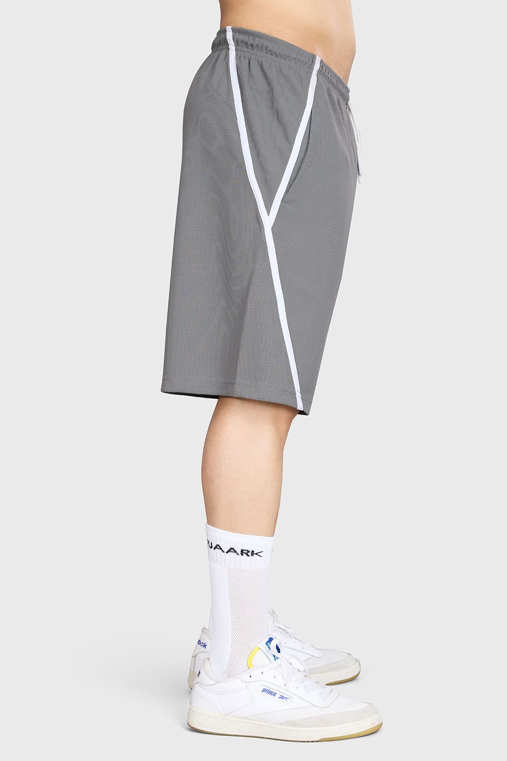 Drip Oversized Shorts Dark Grey