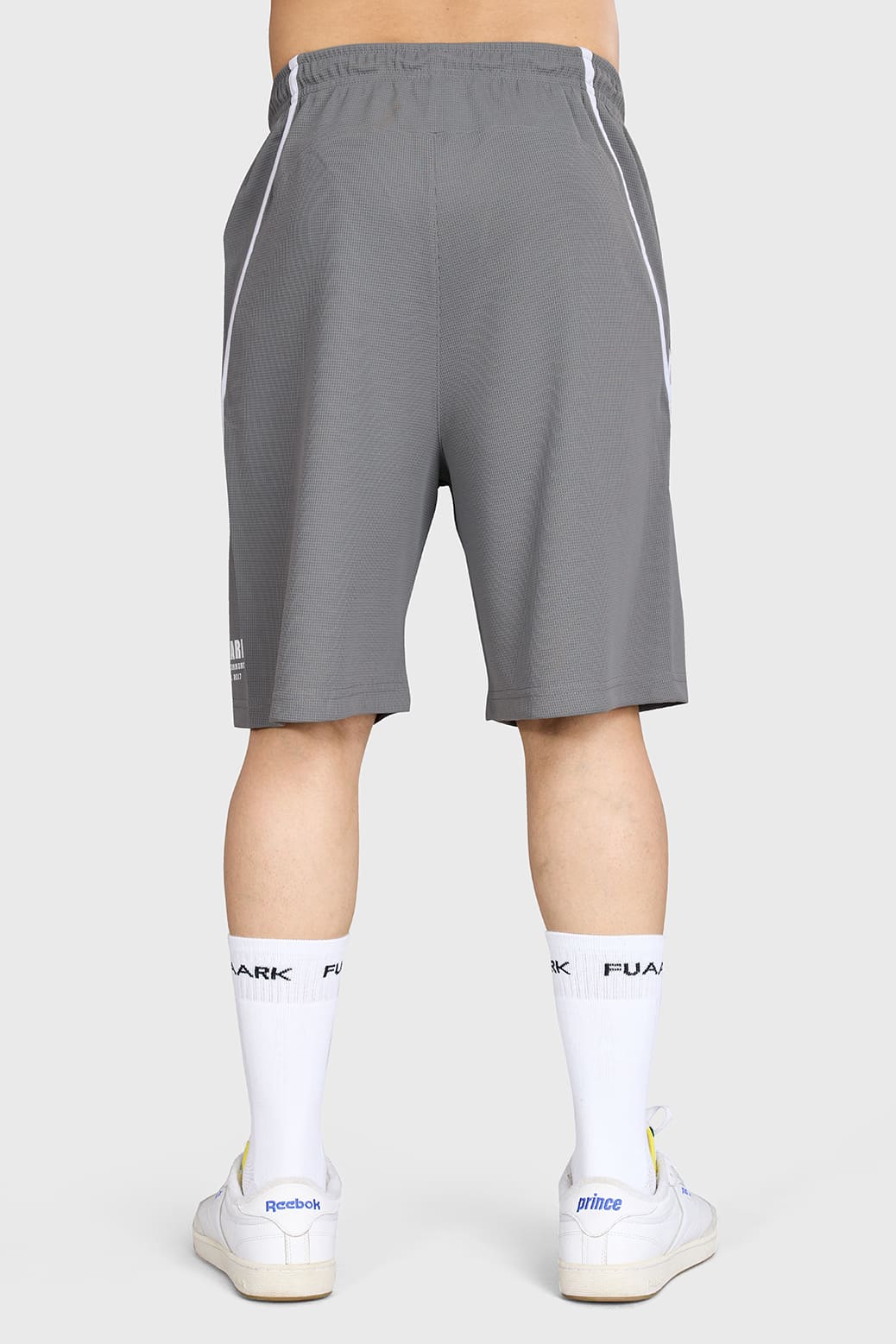 Drip Oversized Shorts Dark Grey