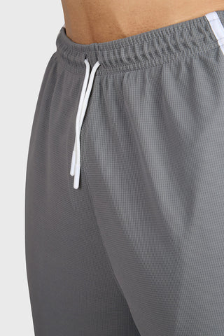 Drip Oversized Shorts Dark Grey