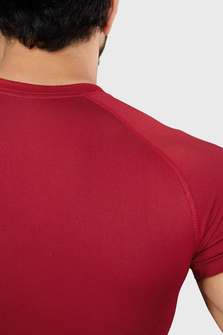 Power Seamless T-shirt Red/Logo