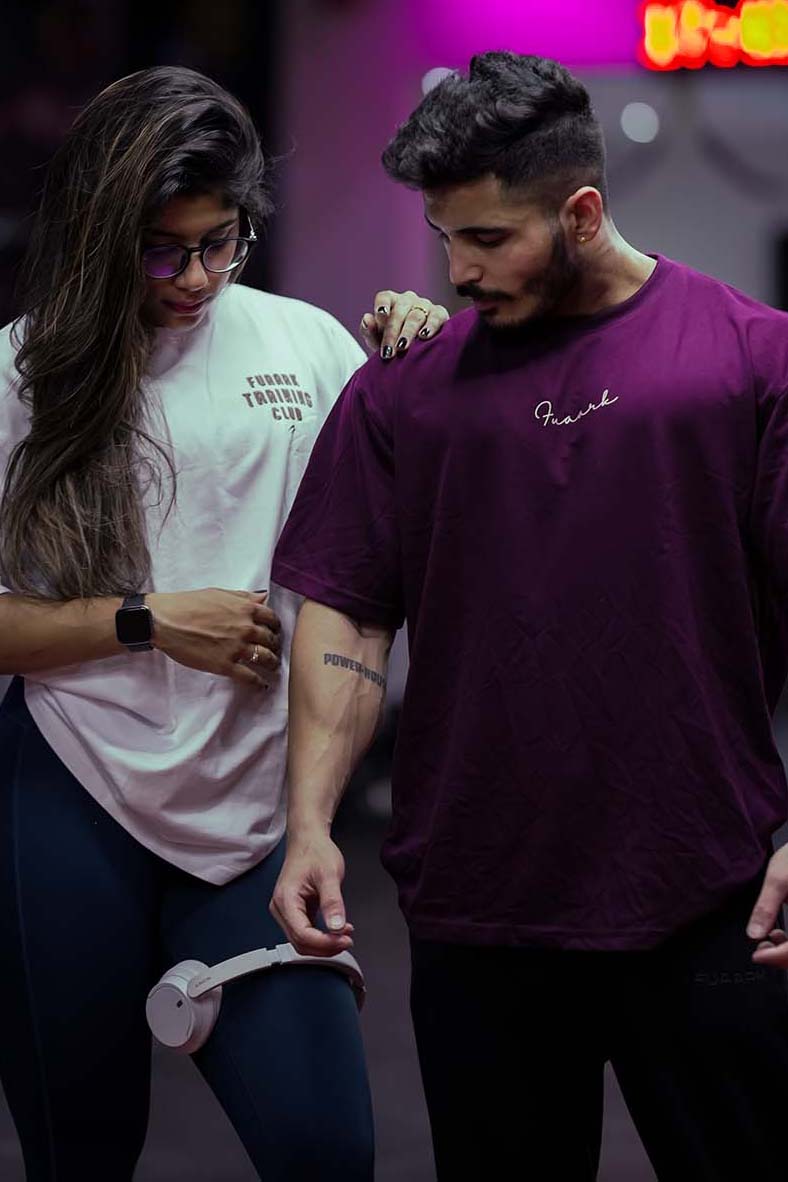 Weekend Oversized T-shirt Plum