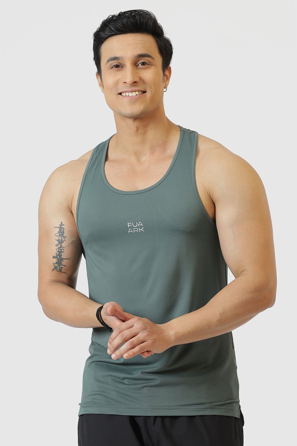 Sprint Running Tank Forest Green