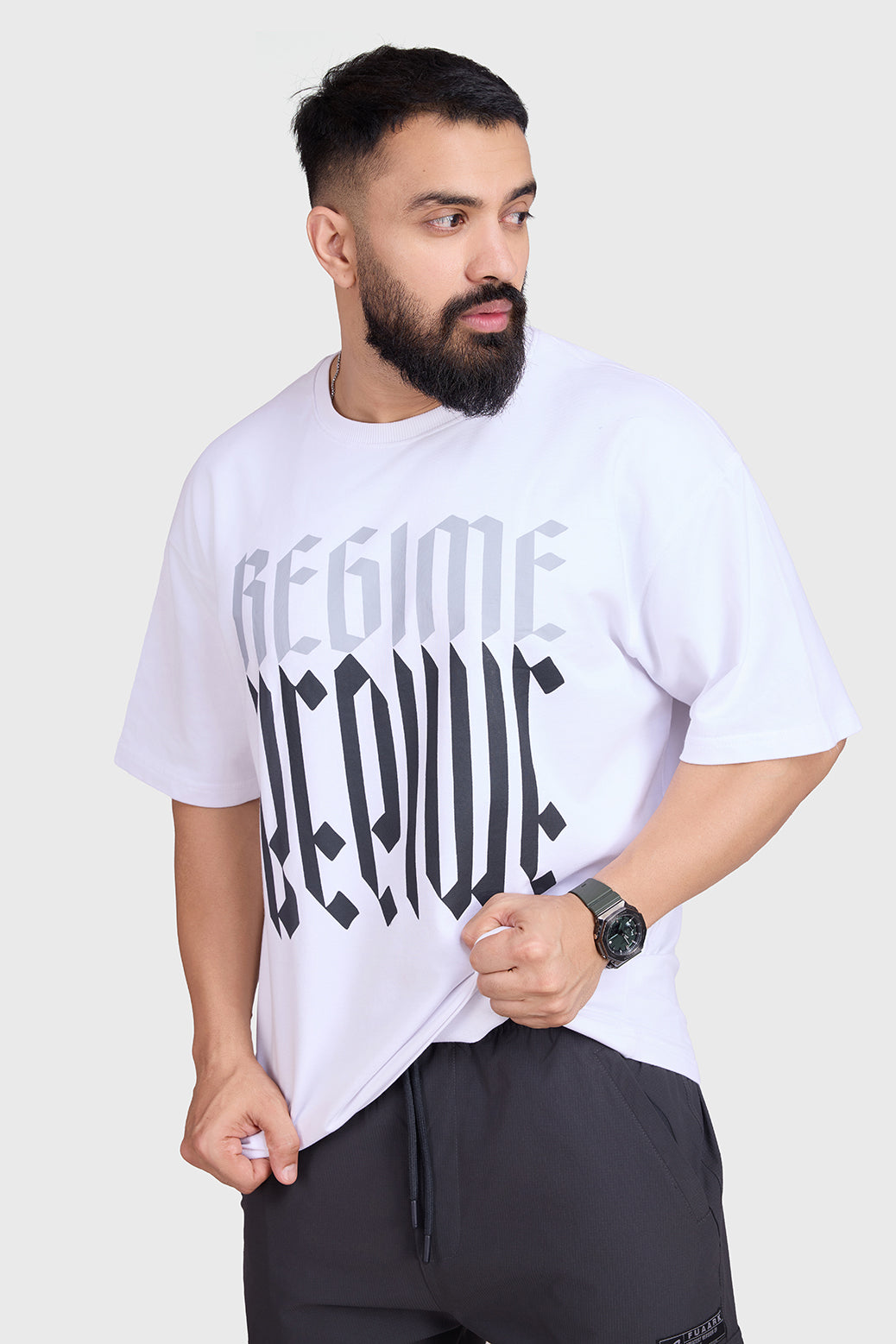 Regime Oversized T-shirts White