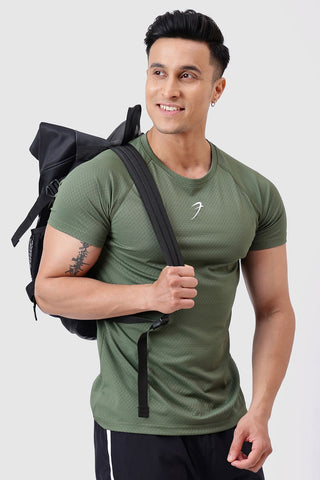 Grain T-shirt Olive