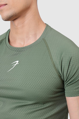 Grain T-shirt Olive