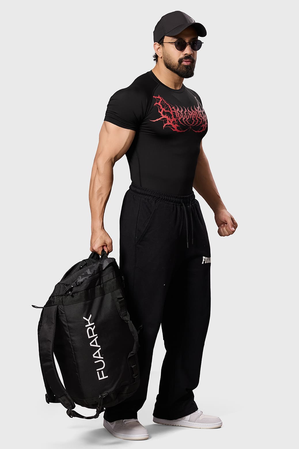 Hellborn Compression T-shirt Black/Red
