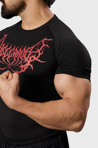 Hellborn Compression T-shirt Black/Red
