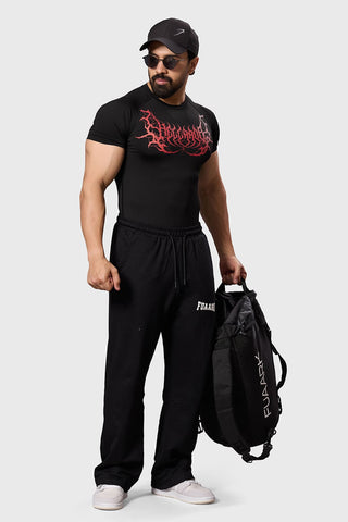 Hellborn Compression T-shirt Black/Red
