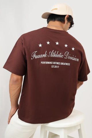 Heritage Oversized T-shirt Brown