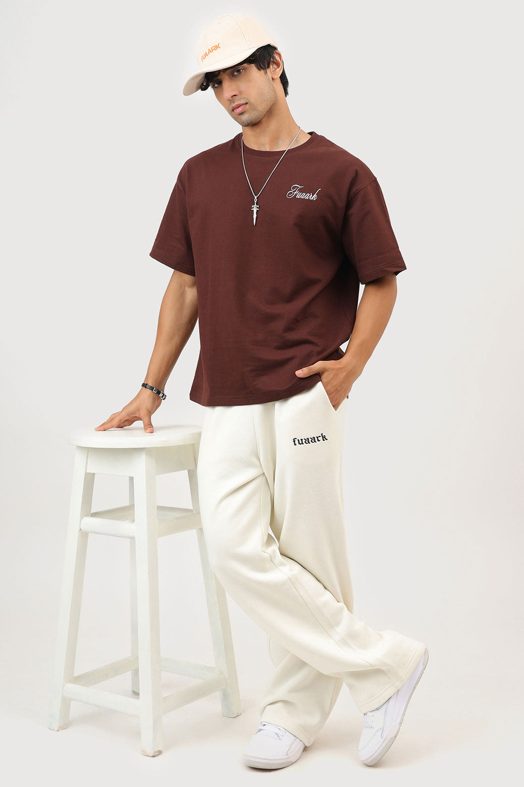 Heritage Oversized T-shirt Brown