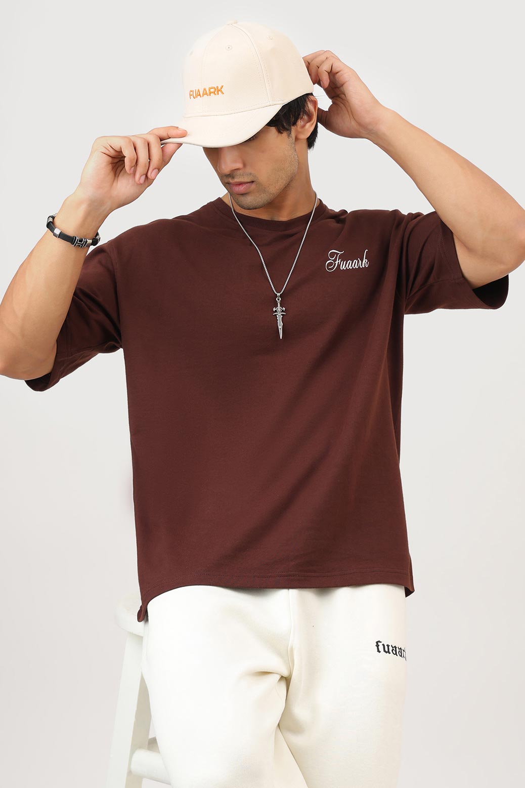 Heritage Oversized T-shirt Brown