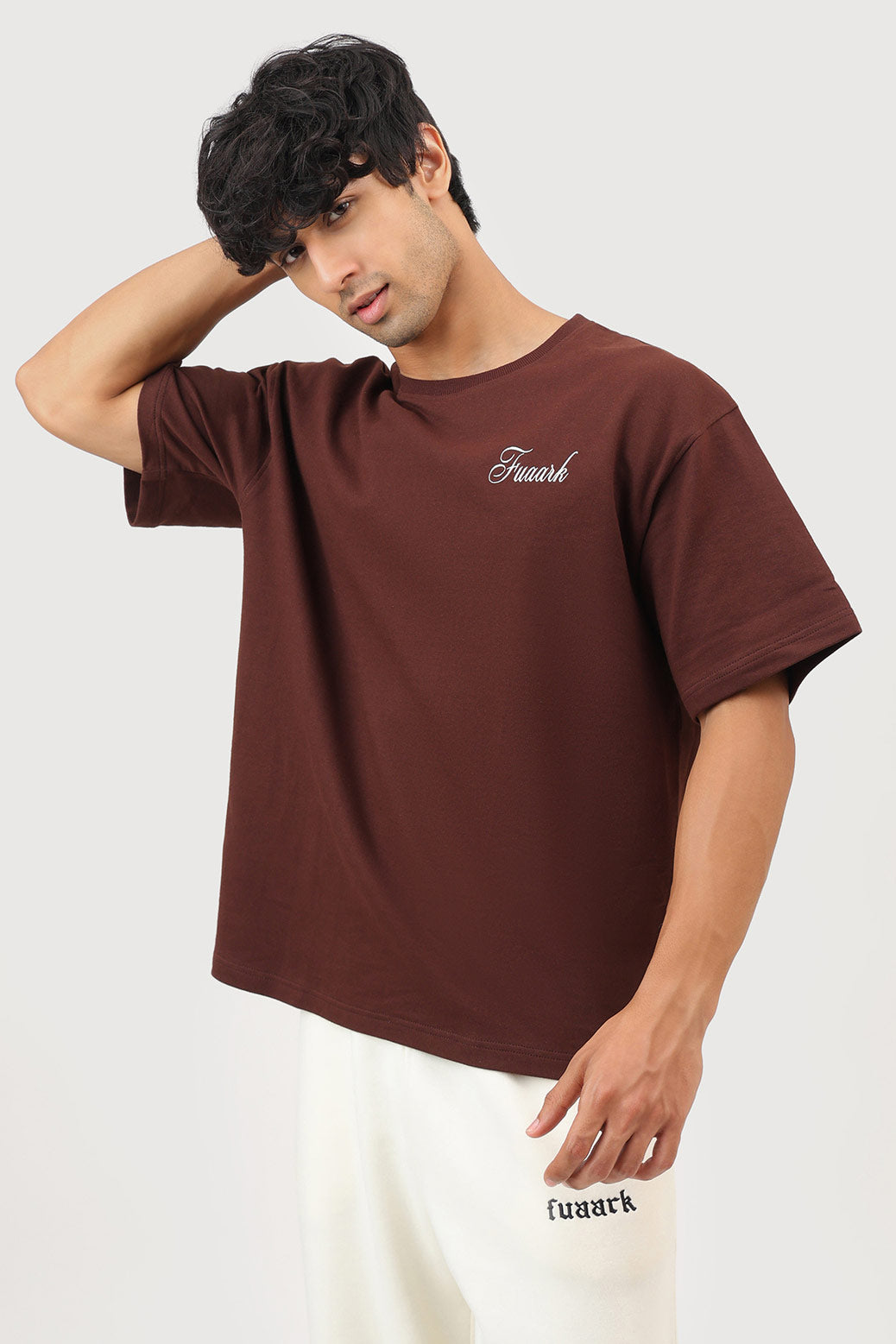 Heritage Oversized T-shirt Brown
