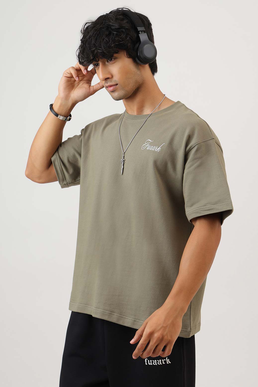 Heritage Oversized T-shirt Olive
