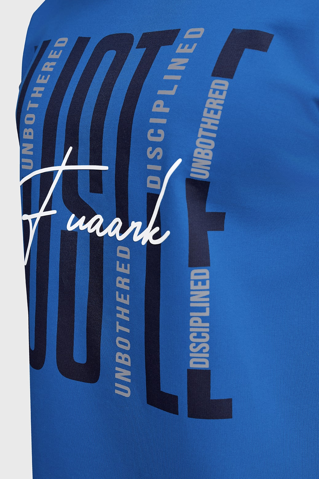 Hustle Oversized T-shirt Royal Blue