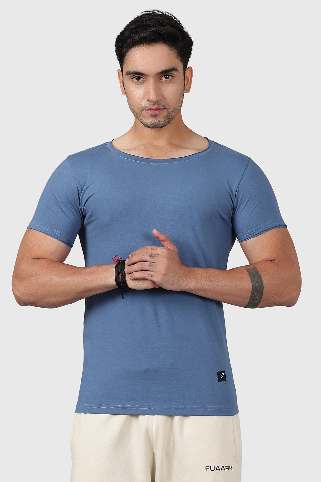 Legacy Scoop Neck T-shirt Dusk Blue