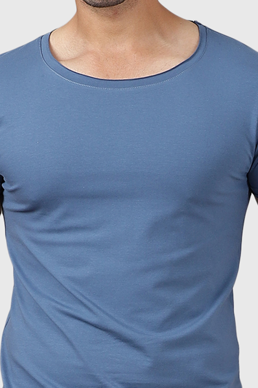 Legacy Scoop Neck T-shirt Dusk Blue