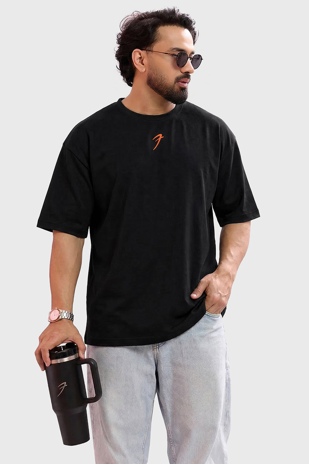 Iconic Oversized T-shirt Black