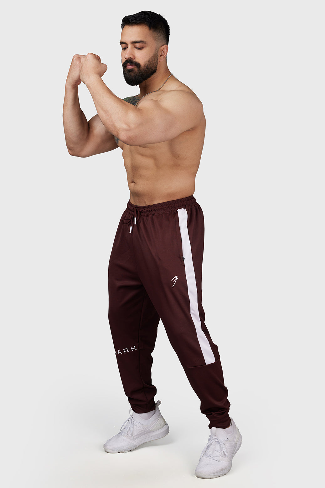 Ignite Oversized Joggers Maroon