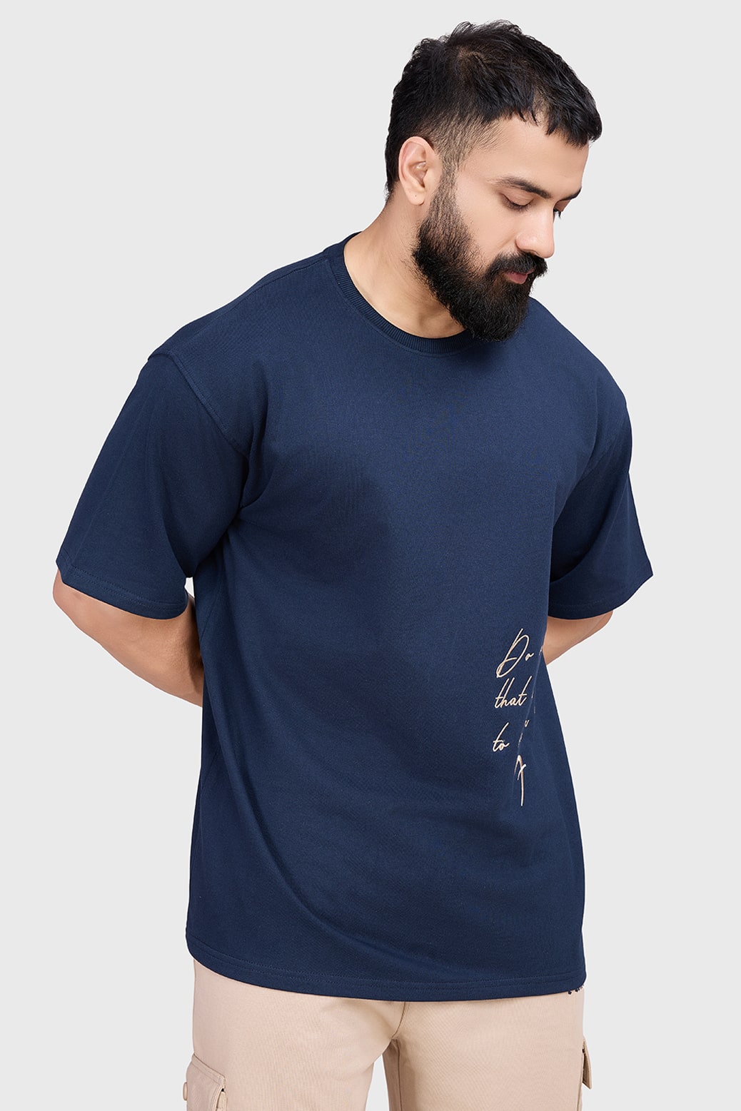 Inspiration Oversized T-shirt Navy