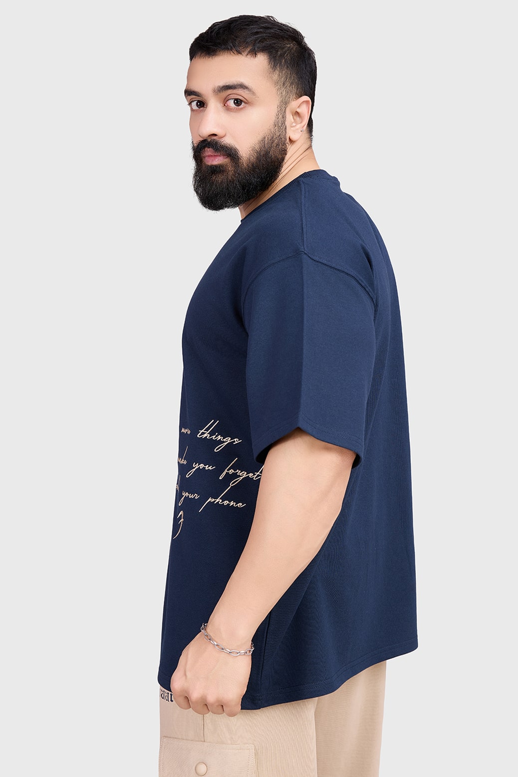 Inspiration Oversized T-shirt Navy