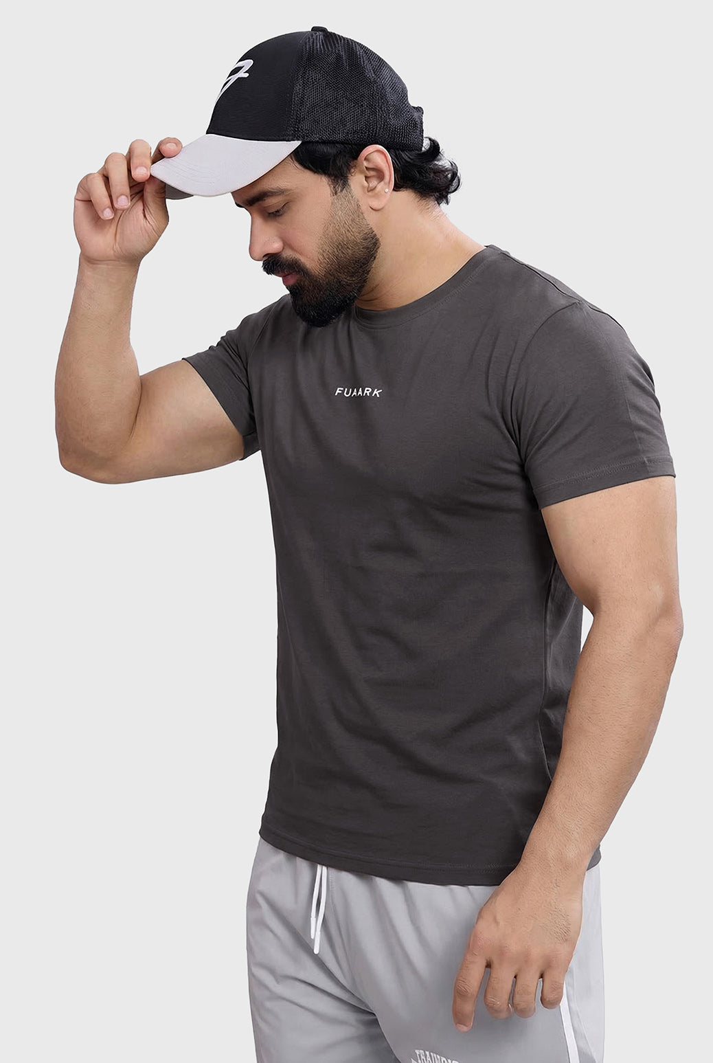 Legacy Crew Neck T-shirt Dark Grey