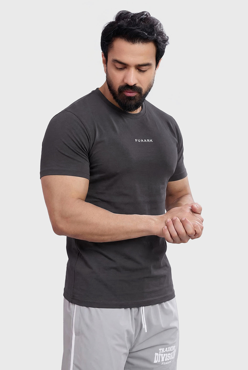 Legacy Crew Neck T-shirt Dark Grey